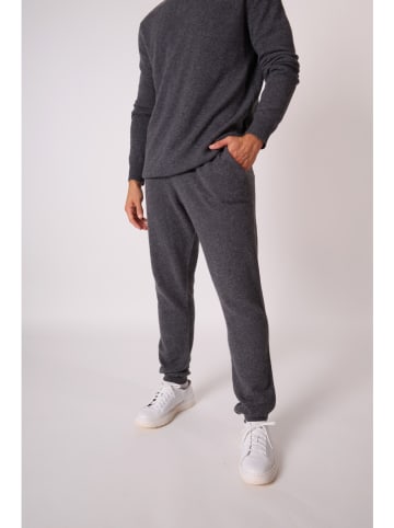 Perfect Cashmere Kaschmir-Hose "Stuart" in Anthrazit