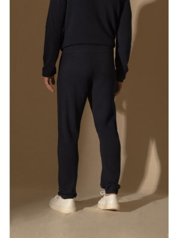 Perfect Cashmere Kasjmieren broek "Stuart" donkerblauw