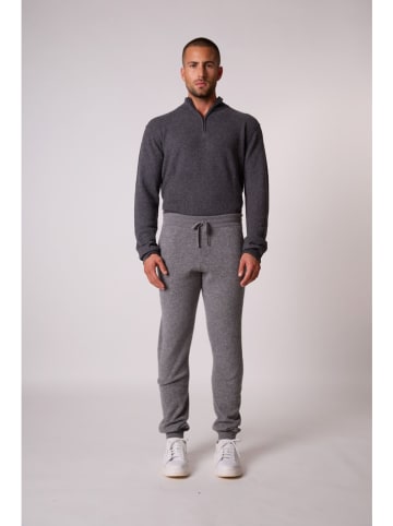 Perfect Cashmere Kasjmieren broek "Stuart" grijs