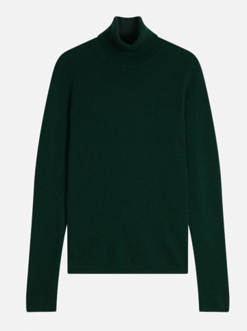 Perfect Cashmere Kaschmir-Rollkragenpullover "Ashley" in Smaragdgrün