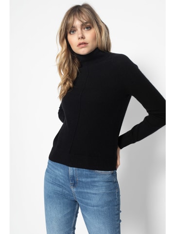 Perfect Cashmere Kaszmirowy golf "Carrick" w kolorze czarnym