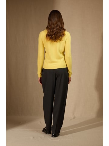 Perfect Cashmere Kaschmir-Pullover "Corva" in Gelb