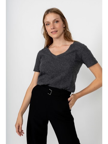 Perfect Cashmere Kaschmir-Shirt "Joy" in Anthrazit