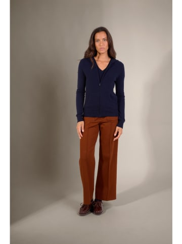 Perfect Cashmere Kaschmir-Cardigan "Emma" in Dunkelblau