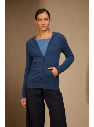 Perfect Cashmere Kaschmir-Cardigan "Emma" in Dunkelblau