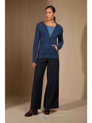 Perfect Cashmere Kaschmir-Cardigan "Emma" in Dunkelblau