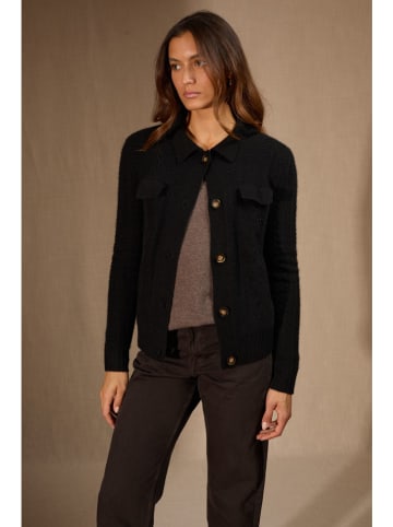 Perfect Cashmere Kaschmir-Cardigan "Friume" in Schwarz
