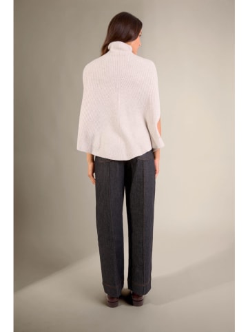 Perfect Cashmere Kasjmieren poncho "Gache" créme