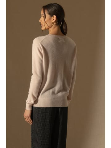 Perfect Cashmere Kasjmieren trui "Kalie" crème