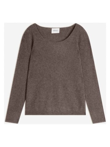 Perfect Cashmere Kaschmir-Pullover "Lindsay" in Braun