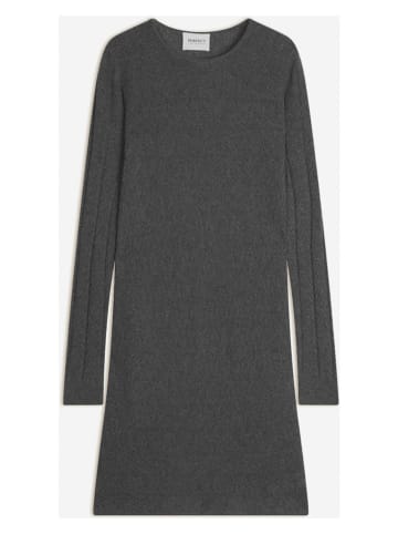 Perfect Cashmere Kaszmirowa sukienka "Lola" w kolorze antracytowym