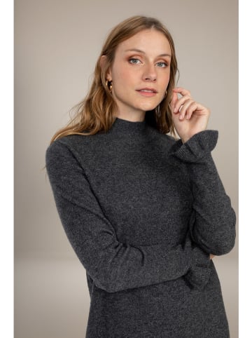 Perfect Cashmere Kaschimir-Kleid "Lyamia" antraciet