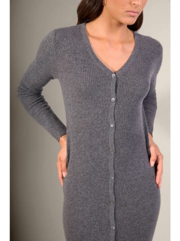 Perfect Cashmere Kaschmir-Kleid "Maria" in Anthrazit