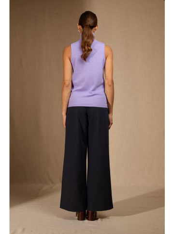 Perfect Cashmere Kaschmir-Pullunder in Flieder