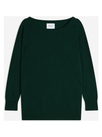 Perfect Cashmere Kasjmieren trui "Molly" donkergroen
