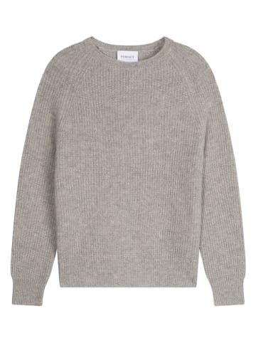 Perfect Cashmere Kasjmieren trui "Oceane" grijs