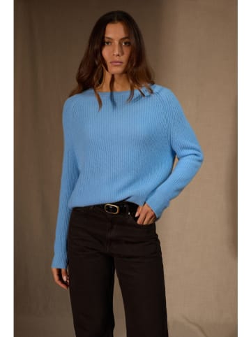 Perfect Cashmere Kasjmieren trui "Oceane" lichtblauw