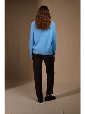 Perfect Cashmere Kasjmieren trui "Oceane" lichtblauw