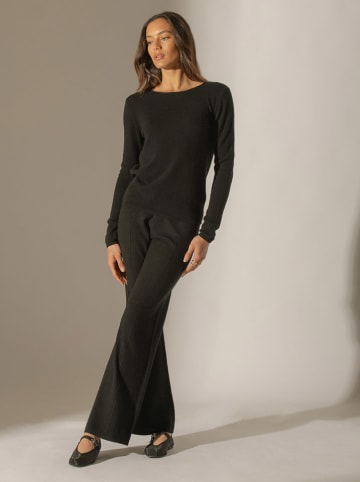 Perfect Cashmere Kasjmieren trui "Oprah" zwart