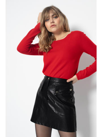 Perfect Cashmere Kaschmir-Pullover "Oprah" in Rot