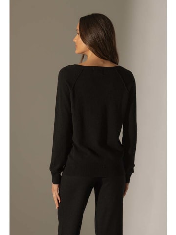 Perfect Cashmere Kaszmirowy sweter "Penelope" w kolorze czarnym