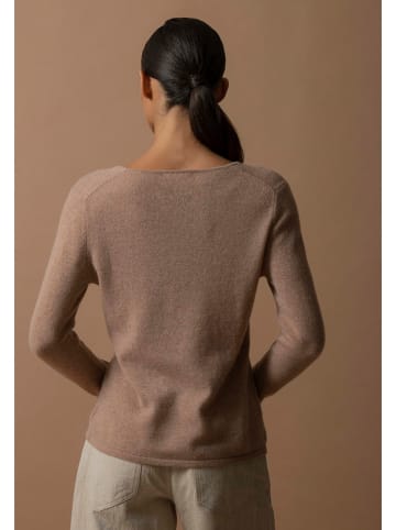 Perfect Cashmere Kaschmir-Pullover "Shannon" in Beige