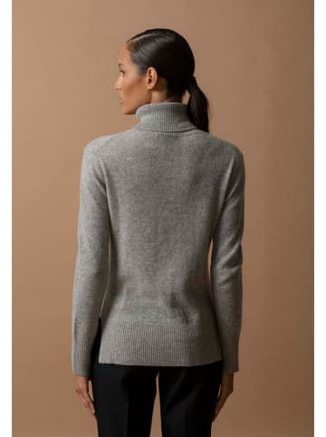 Perfect Cashmere Kasjmieren coltrui "Tracy" grijs