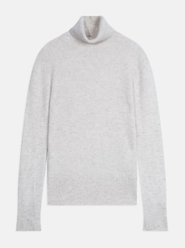 Perfect Cashmere Kaschmir-Rollkragenpullover "Tracy" in Hellgrau