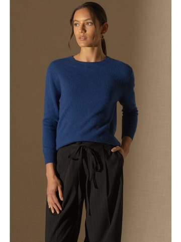 Perfect Cashmere Kaschmir-Pullover "Vanessa" in Blau