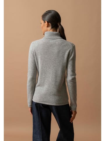 Perfect Cashmere Kasjmieren coltrui "Willow" grijs
