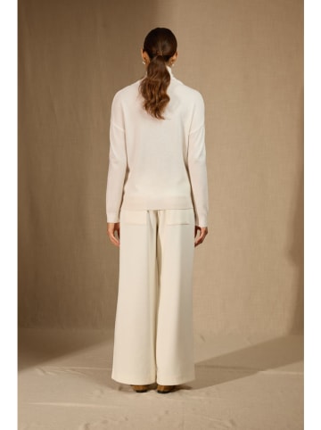 Perfect Cashmere Kasjmieren coltrui "Nethan" crème