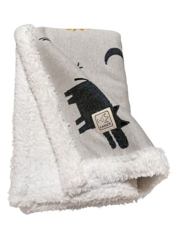 Kaiser Naturfellprodukte Babydecke "Zoo Winter" in Creme - (L)100 x (B)80 cm