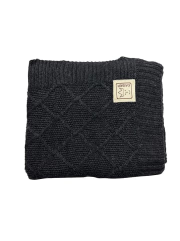 Kaiser Naturfellprodukte Babydecke "Wool" in Schwarz - (L)100 x (B)80 cm