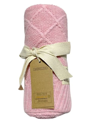 Kaiser Naturfellprodukte Babydecke "Wool" in Rosa - (L)100 x (B)80 cm