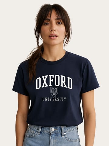 WOOOP Shirt "Oxford University" donkerblauw