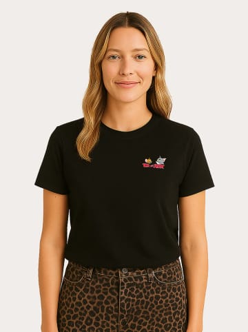 WOOOP Shirt "Tom and Jerry Classic Faces" in Schwarz