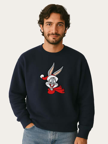 WOOOP Sweatshirt "Looney Tunes Bugs Bunny" in Dunkelblau