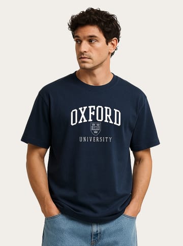 WOOOP Shirt "Oxford University" donkerblauw