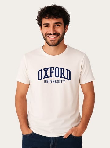 WOOOP Shirt "Oxford University 2" in Weiß