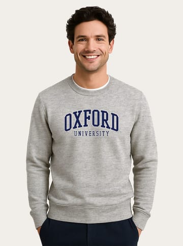 WOOOP Bluza "Oxford University 2" w kolorze szarym