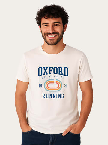 WOOOP Shirt "Oxford Universite Running" wit