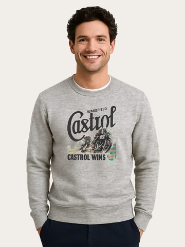 WOOOP Bluza "Castrol Wins" w kolorze szarym