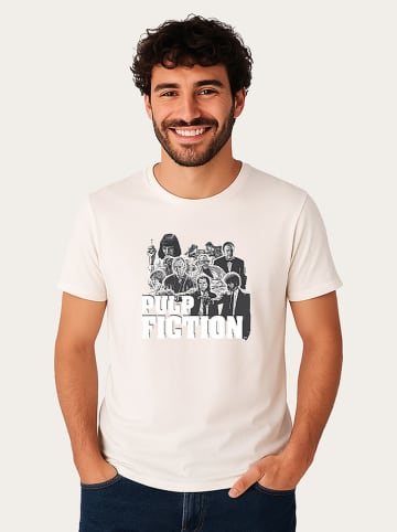 WOOOP Shirt "Pulp Fiction Cast" in Weiß
