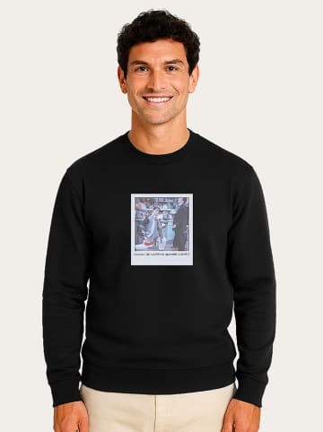 WOOOP Sweatshirt "Friends Official Anymore Clothes" in Schwarz