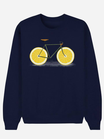 WOOOP Sweatshirt "Zest" in Dunkelblau