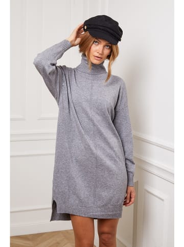 So Cachemire Strickkleid "Abufera" in Grau