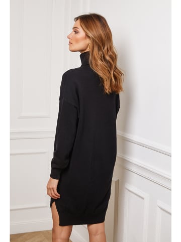 So Cachemire Strickkleid "Abufera" in Schwarz