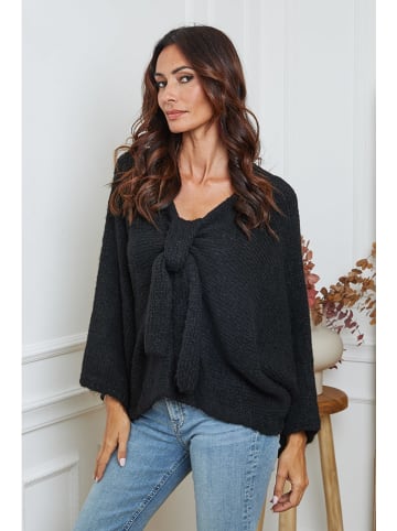 So Cachemire Sweter "Chiwel" w kolorze czarnym