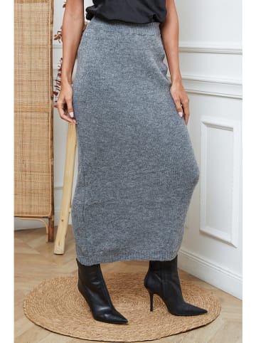 So Cachemire Strickrock "Doristo" in Grau