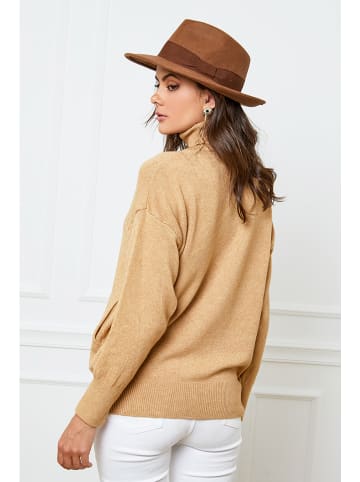 Joséfine Rollkragenpullover "Elona" in Beige